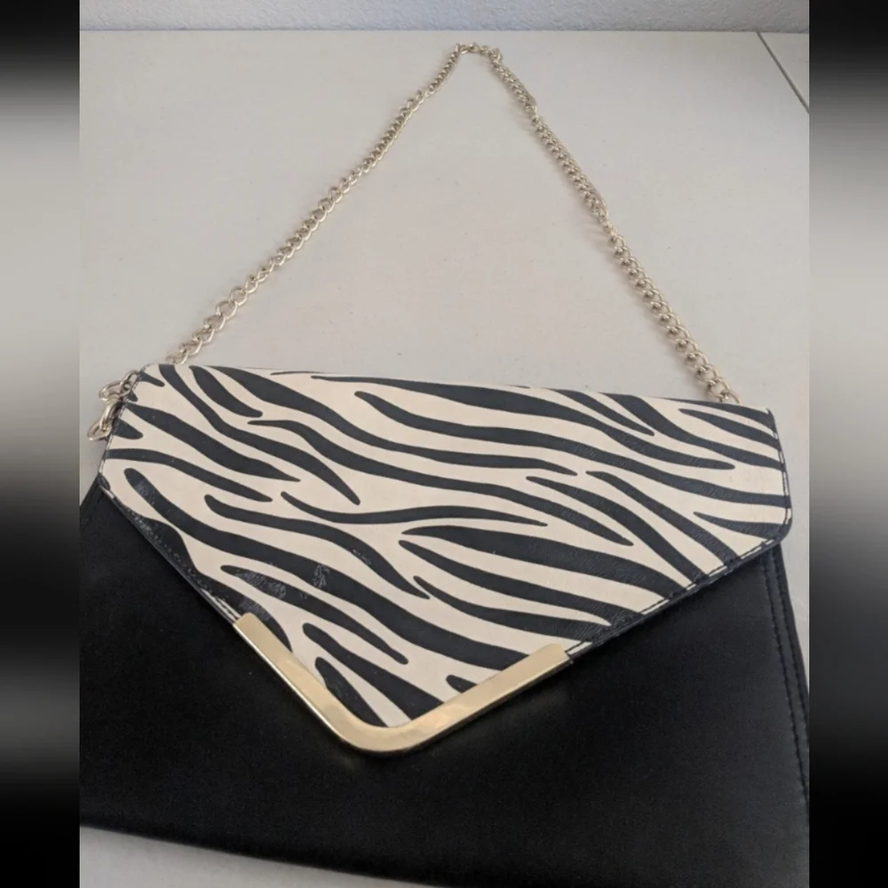 Vintage Rare Retro Fashion Crossbody Purse Bag Clutch Animal Print Trendy Gift